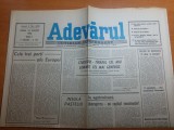 ziarul adevarul 24 august 1990-nicu ceausescu judecat in stare de libertate