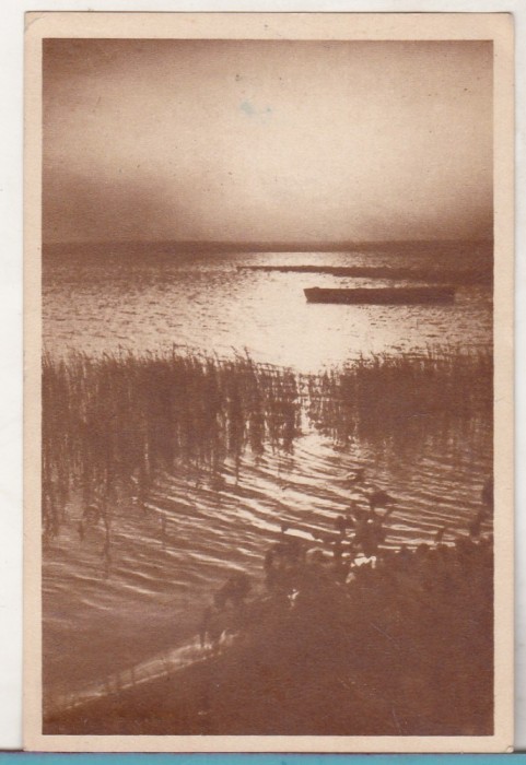bnk cp Mamaia - Inserare pe ghiol - circulata 1958
