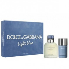 Dolce&amp;amp;Gabbana Light Blue Pour Homme Set 125+75 pentru barbati foto