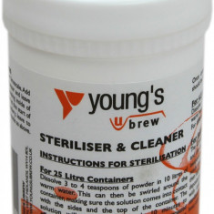 Young's Cleaner/Steriliser 100g - curatare si dezinfectare pentru bere de casa