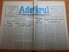 Ziarul adevarul 30 august 1990- 50 de ani da la dictatul de la viena