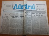 Ziarul adevarul 30 august 1990- 50 de ani da la dictatul de la viena