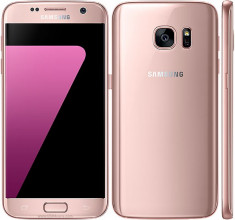 Samsung Galaxy S7 G930F 32GB Pink-Gold Sigilat Nou Garantie+Factura achizitie foto