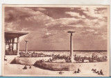 Bnk cp Mamaia - Plaja - circulata 1950, Printata