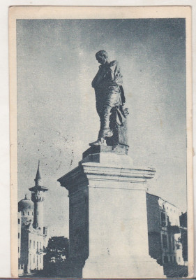 bnk cp Constanta - Statuia Ovidiu - circulata 1949 foto