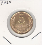 Rusia URSS 1989 moneda 5 Kopeici