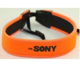 Camera Grip Neck Strap for sony orange portocaliu