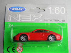 Macheta auto - WELLY DIE CAST - PORSCHE 911 CARRERA foto