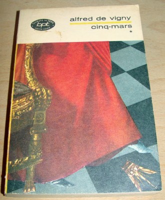 Cinq-mars - Alfred de Vigny / vol 1 foto