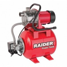 Raider Hidrofor inox cu rezervor presiune, 1200W,1&amp;amp;quot;,debit 64l/min,3bar ,RD-WP1200 foto