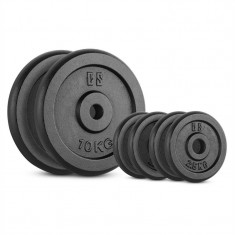 CAPITAL SPORT IPB 30 kg, greutati 4 x 2,5 kg + 2 ? 10 kg, 30 mm, negru foto