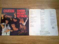 QUEEN - SHEER HEART ATTACK (1974,EMI,Made in UK) vinil vinyl foto