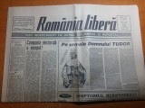ziarul romania libera 28 mai 1991-170 ani de la moartea lui tudor vladimirescu