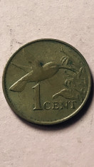 TRINIDAD TOBAGO 1 CENT 1979 foto