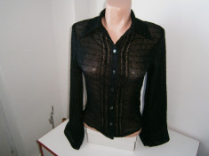 Camasa de dama casual, neagra, marimea 36! foto