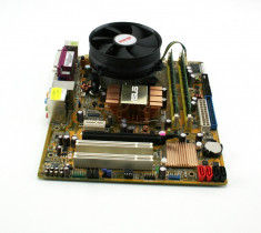 Kit ASUS P5KPL-CM + Intel Core 2 Quad Q9300 + 4GB + cooler+transport gratuit !!! foto