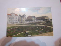 cp constanta anul 1912 parcul si bulevardul timbrata si circulata foto