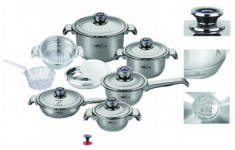 Set oale din inox 18 piese BS 6518 foto