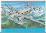 Bnk cp Aviatie - Lockheed L-14l - necirculata - marca fixa, Printata