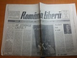 ziarul romania libera 7 mai 1991-presedintele bush la spital