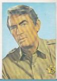 Bnk cp Film - actori - Gregory Peck - carte postala necirculata