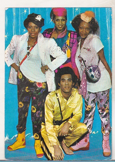 bnk cp Boney M - carte postala necirculata