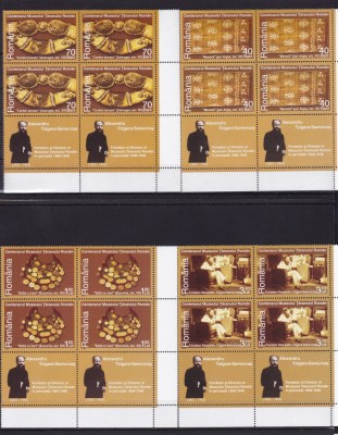 ROMANIA 2006 LP1742 CENTENARUL MUZEULUI TARANULUI ROMAN BLOCURI 4 TB+TABS MNH foto