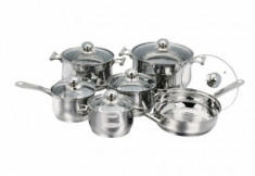 Set oale din inox Kaiserhoff KH 416, 12 piese foto