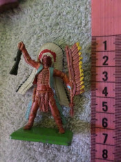 figurina indian luptator f398 foto
