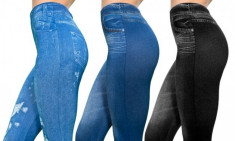 Set colanti 3 piese Slim N Lift Carresse Jeans foto