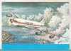 Bnk cp TAROM - Boeing 707 - necirculata - marca fixa, Printata
