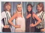 Bnk cp Muzica - ABBA - carte postala necirculata