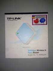 Tp-Link Nano Router TL-WR802N 300Mbps.Functie de range extender. foto