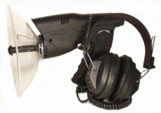 Amplificator sunet distanta, microfon parabolic cu receptor foto