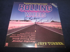 various - Rolling Wheels _ vinyl(LP) Elvetia {cu autograf} foto