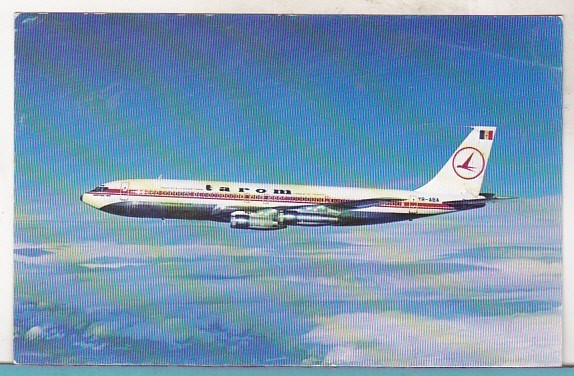 bnk cp TAROM - Boeing 707 - necirculata