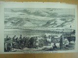 Trecerea romanilor peste Dunare la Nicopole gravura