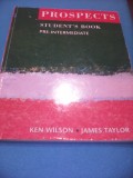 Cumpara ieftin PROSPECTS STUDENTS BOOK PRE-INTERMEDIATE MANUAL ENGLEZA, Alta editura, Clasa 10, Limbi straine