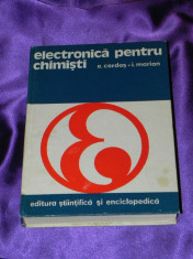 Electronica pentru chimisti - E Cordos, I Marian (f0038 foto