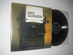 NICU ALIFANTIS : S/T (cu masina de scris) (1984) al 2 lea LP Alifantis, stare NM foto