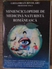 Minienciclopedie De Medicina Naturista Romaneasca (coperta De - Gregorian Bivolaru ,387015 foto