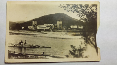 PIATRA NEAMT - FABRICA DE CELULOZA - PERIOADA INTERBELICA foto