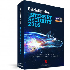 Securitate BitDefender Internet Security 2016, 1 PC, 1 an, New license, Retail foto