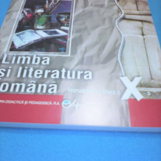 LIMBA SI LITERATURA ROMANA MANUAL CLASA X NICOLAE CONSTANTINESCU 2015