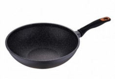 Tigaie Wok 3 straturi marmura Black Diamond Line Blaumann 1089 foto