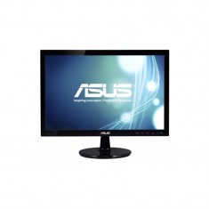 Monitor LED ASUS VS197DE, 18.5 inch, 1366x768, 5ms, D-Sub, Negru foto