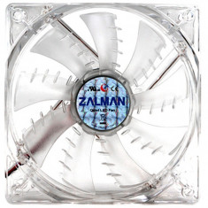 Ventilator Zalman Shark Fin 92 mm LED Albastru foto