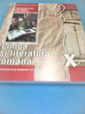 LIMBA SI LITERATURA ROMANA MANUAL CLASA X NICOLAE CONSTANTINESCU 2016 foto