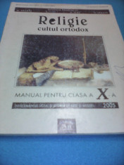 RELIGIE CULTUL ORTODOX MANUAL CLASA X foto