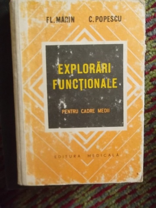 EXPLORARI FUNCTIONALE-PENTRU CADRE MEDII